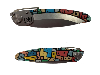 Couteau K2 motif Favelas