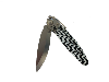 Couteau K2 motif Pied de poule